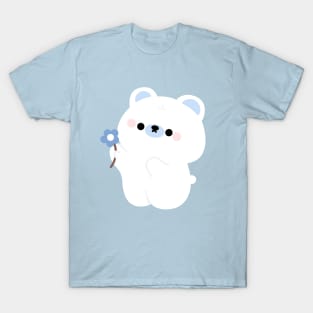 Bear with flower T-Shirt